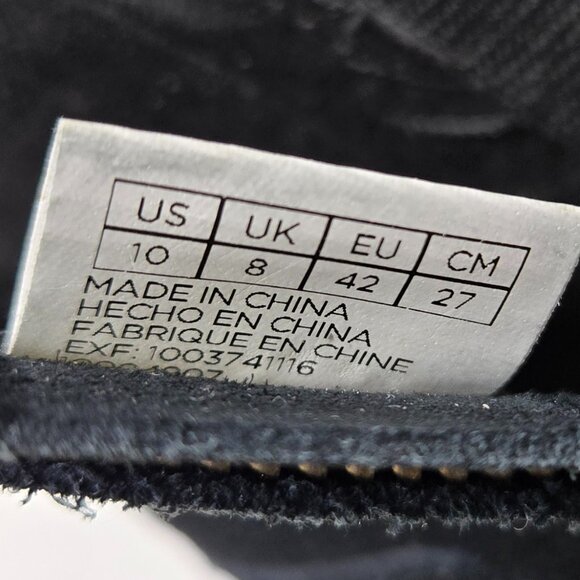 Toms Majorca Black Suede Open Toe Bootie Heels 10 - Picture 11 of 11